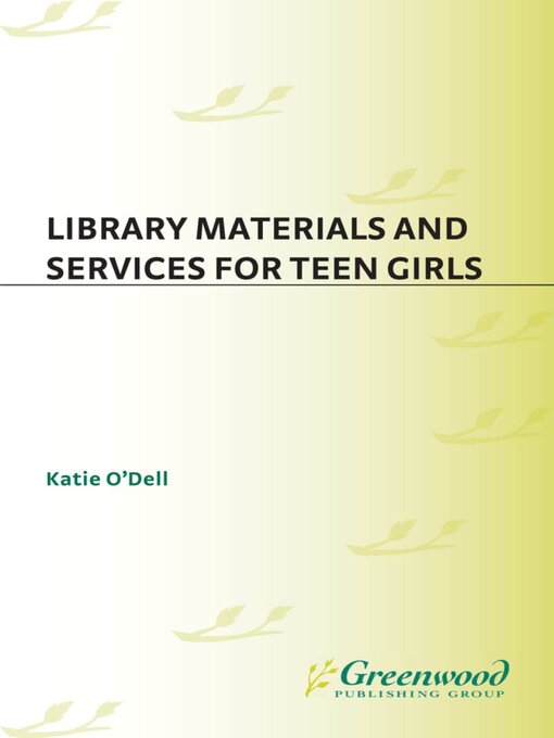 Cover image for Library Materials and Services for Teen Girls